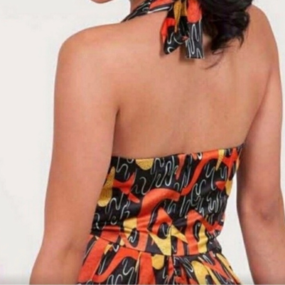 NWT 2X 2XL Tatyana Boomerang Halter Swing Dress - Picture 3 of 7